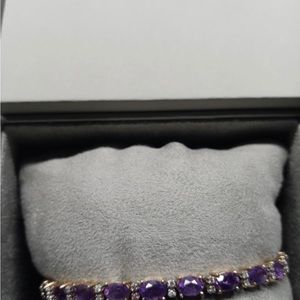 Amethyst bracelet